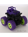 Carrito de juguete tipo Monster Trucks Verde con rojo Alimentado por fricción-JU-42141