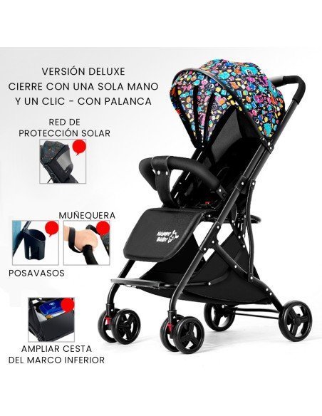 Carriola para bebé, ligera, plegable y reclinable-BB-41438