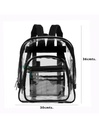 Mochila Transparente PVC 36cm x 30cm x 13cm -MC-40218