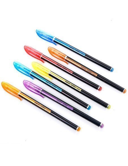 Plumas de Gel Neon Color de 24 Colores de 1.0mm-PL-39535