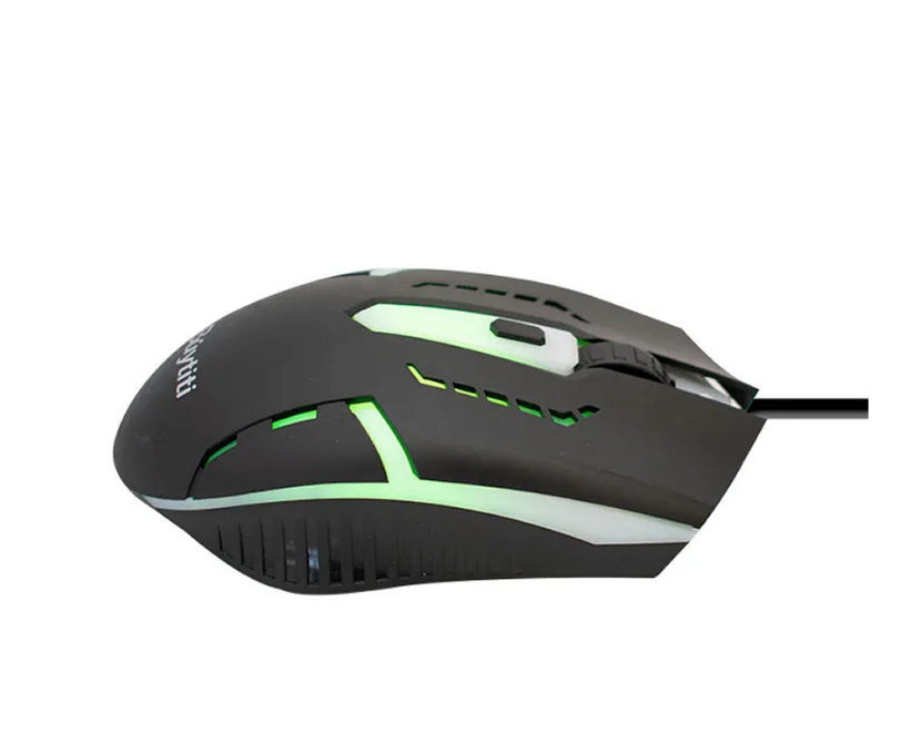 Mouse alámbrico buytiti M39 USB, con luz rgb y dpi ajustable