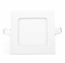 Panel led 6w cuadrado para empotrar de luz cálida JWJ 30 Watts 127w-60hz