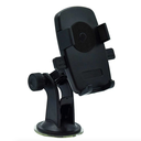 Soporte ajustable de plástico con ventosa para teléfono, variedad de colores / easy one touch car mount