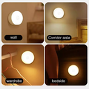 Lámpara decorativa de pared  6 LED para habitación, armario, escalera con Sensor de movimiento inalámbrico luz fría color blanco