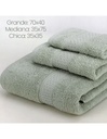 Juego de 3 toallas para baño Toalla grande: 70X140 Toalla Mediana: 35X75 Toalla chica: 35X35 Varios Colores-HG-42857-39765