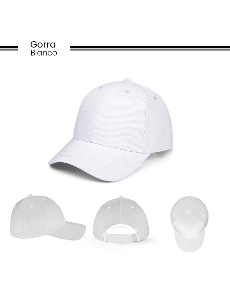 Gorra lisa Unisex Paquete de 6 Colores Fresca, Versátil Ajustable-DF-40679