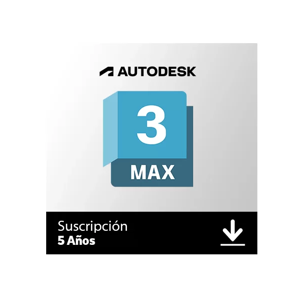 Licencia digital para descarga de Autodesk 3ds Max 2023, 5 Años Suscripción Digital