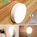 Lámpara decorativa de pared  6 LED para habitación, armario, escalera con Sensor de movimiento inalámbrico luz fría color blanco