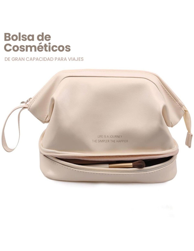 Bolsa de Cosméticos de gran capacidad para viajes 25 x 14 x 22 cm-BL-42506