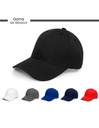 Gorra lisa Unisex Paquete de 6 Colores Fresca, Versátil Ajustable-DF-40679