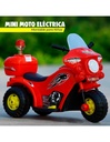 Mini-Moto Eléctrica de 3 ruedas para Niño Montable de 2 a 5 años Color Rojo-JU-41417