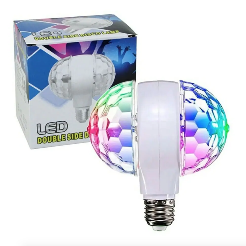 Foco giratorio led de colores rgb, 6w-260v