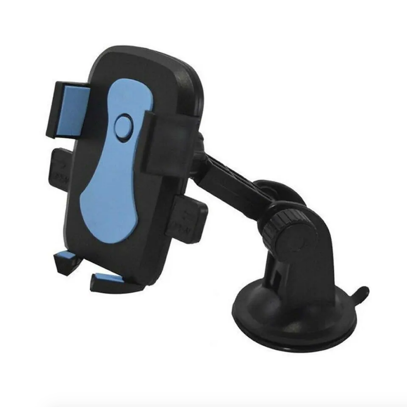 Soporte ajustable 360° de plástico con ventosa para teléfono, variedad de colores / smart car mount