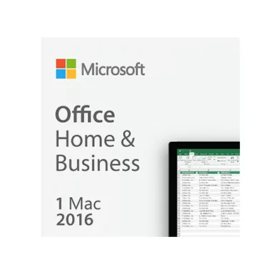 Licencia digital para descarga de Microsoft Office 2016 Hogar y Empresas para MAC 1 usuario Word, Excel, PowerPoint y Outlook para Mac OS