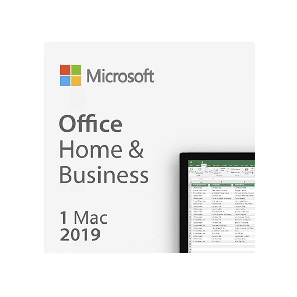 Licencia digital para descarga de Microsoft Office 2019 Hogar y Empresas para MAC 1 usuario Word, Excel, PowerPoint y Outlook para Mac OS