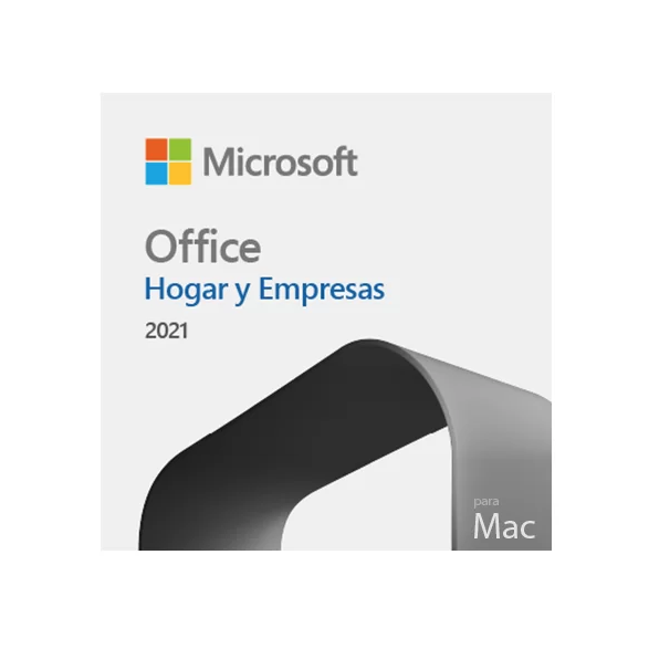 Licencia digital para descarga de Microsoft Office 2021 Hogar y Empresas para MAC 1 usuario Word, Excel, PowerPoint y Outlook para Mac OS 