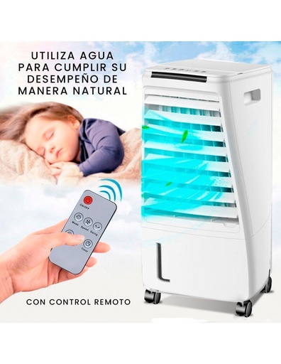 [VE-41154] Enfriador de Aire Evaporativo 3 en 1 Enfriador, Ventilador, Acondicionador, Incluye Control Remoto-VE-41154