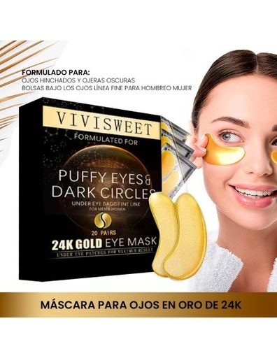 [SYB-39781] Mascarilla para los Ojos Hinchados, Ojeras Negras, Bolsas Bajo los Ojos Incluye 20 pares-SYB-39781