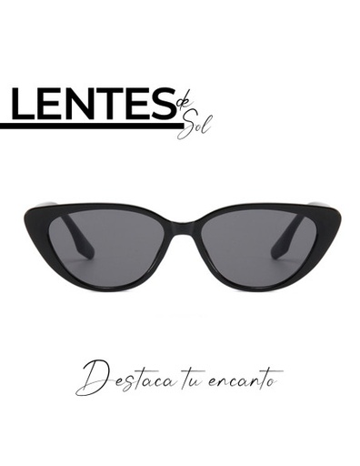 [LS-43715] Lente de Sol Vogue para Dama Color Negro de Plástico de policarbonato-LS-43715