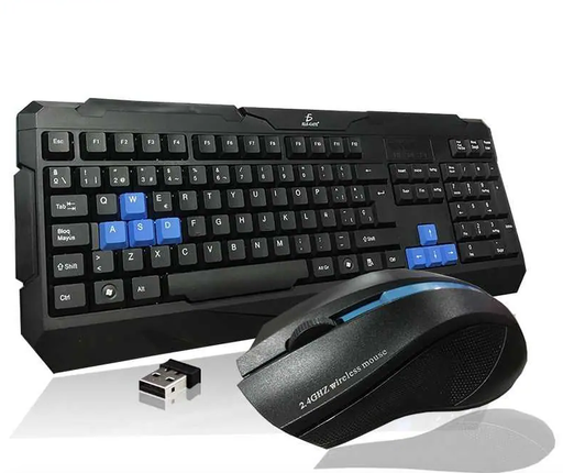 [TEC-JO4011] Kit Teclado Y Mouse Inalámbrico teclado en español