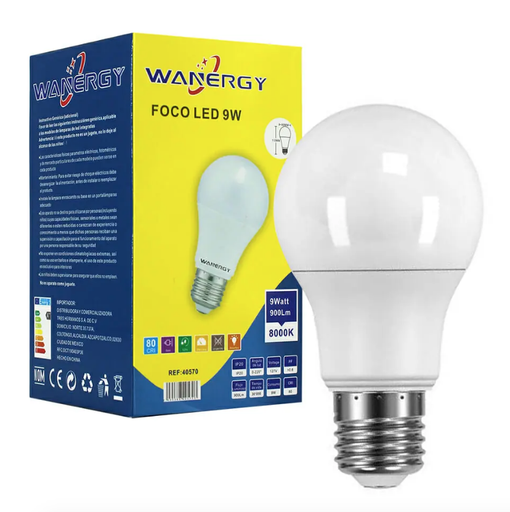 [ILU-JO5014] Foco led luz blanca 9w Wanergy