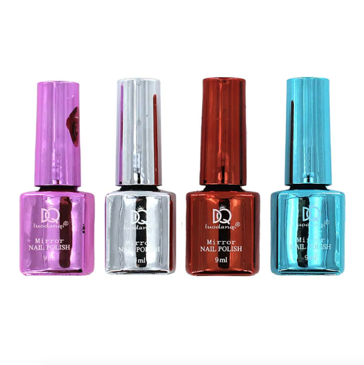 1pza Esmalte para uñas en tonos metálicos, variedad de colores 9ml / luodanqui mirror / nail polish